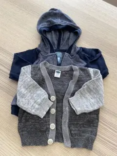 GAP カーディガン パーカー　2枚セット　70〜80㎝