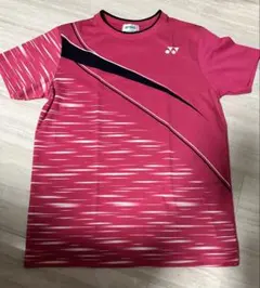 【美品】YONEX ヨネックス ピンク ユニセックスM スポーツシャツ