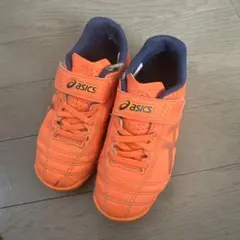 asics JUNIOLE 6TFトレーニングシューズ オレンジ17.0cm