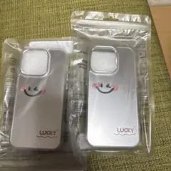 ☆iPhone１４pro用ケース スマイルデザイン 2個セット☆