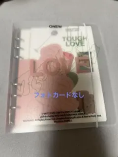 ONEW オニュ オンユ TOUGH LOVE BOOKver アルバム CD - メルカリ