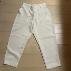 ゴム ワイドパンツ