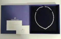 おまけ付き】スワロフスキー（SWAROVSKI） テニスチェーン ネックレス 