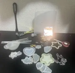 レジン用モールドと塗料セット
