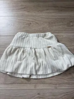 美品☆プティマイン90 スカート風　キュロット