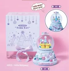 韓国公式 ポケモン メタモン スノードーム スノーボール 限定グッズ