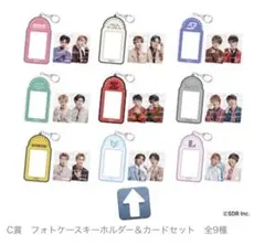 ICEx 竹野世梛 C賞　フォトケースキーホルダー　カード　EBiDAN くじ