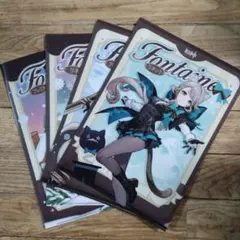 原神オリジナルクリアファイル 4枚セット