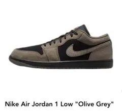 新品未使用 Nike Air Jordan 1 Low Olive Grey