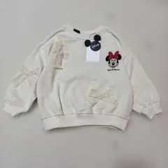ZARA ディズニー　ミニートレーナー　レースリボン