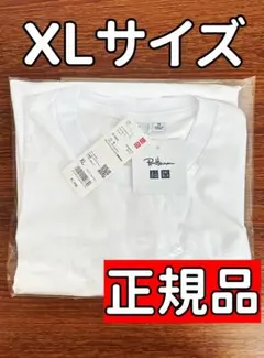 新品【二子玉川高島屋限定】ユニクロ　ロンハーマンTシャツ　キッズ　 XL 白