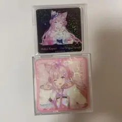 博衣こより　コースター二枚