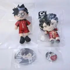 《黒尾鉄朗 ハイキューくじ 4点セット》