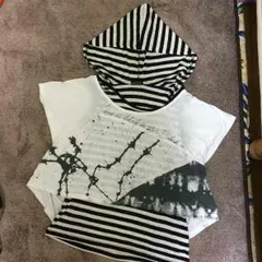 500円☞445円！ 半袖 Ｔシャツとフード付きタンクトップ