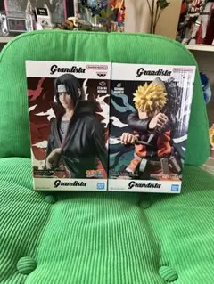 新品未開封Grandista ナルト、イタチ　フィギュア