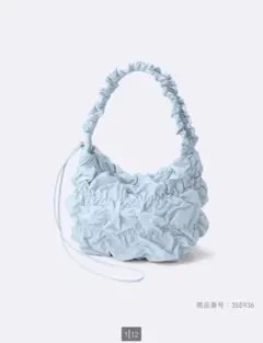 GU ギャザーショルダーバッグ