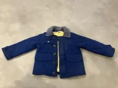 値下げ　BREEZEネイビー キルティングジャケット サイズ100