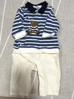 SLAP PLIP くまロンパース 70cm