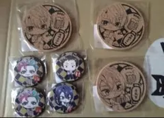 にじさんじ 仕事帰りに一杯 DMMスクラッチ 缶バッジ、コルクコースター