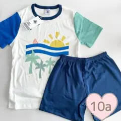 新品未使用 プチバトー 半袖パジャマ 10ans