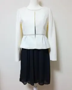 ペルソディア persodea ノーカラー スーツ ワンピース セットアップ