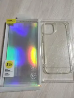 iPhone 13用クリア ラメソフトケース アイフォン カバー