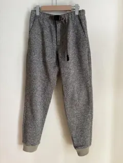 GRAMICCI 裏起毛？裾リブパンツ