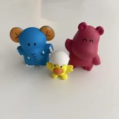 【3点セット】ギンビス たべっ子どうぶつ ガチャガチャ フィギュア