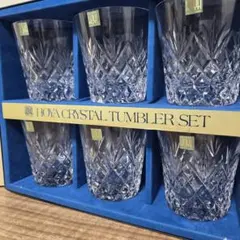 HOYA CRYSTAL クリスタルロックグラスセット 6個入り