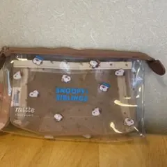 SALE✨️スヌーピー ポーチ ミッテ ブラウン