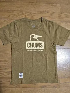 CHUMS チャムス ロゴ Tシャツ ブラウンのサムネイル