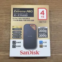SanDisk Extreme PRO ポータブルSSD 4TB