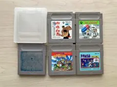 ゲームボーイソフトまとめ売り　4本➕おまけ