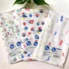 ガーゼハンカチ 3枚セット