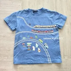 kladskap ビーチ　乗り物　しろくま　Tシャツ　120のサムネイル