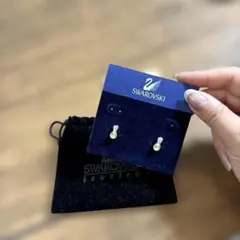 美品✨SWAROVSKI スワロフスキー ピアス