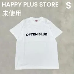 【HAPPY PLUS STORE】新品 未使用 ロゴTシャツ S 白