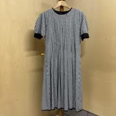 【ABITOKYO 】フレアワンピース　チェック柄　コットン100%のサムネイル