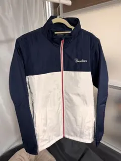 Paradiso フルジップジャケット L ネイビー/ホワイト