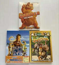 海外アニメ DVD 4枚セット シュレック2 マダガスカル2 カンフーパンダ