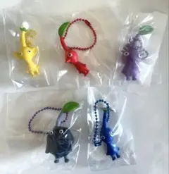 【匿名配送】ピクミン グミ マスコット 5種 キーホルダー