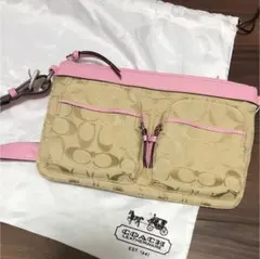 【未使用】COACH ウエストバッグ　保存袋付き