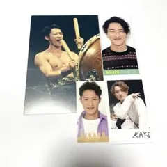 岩本照　滝沢歌舞伎ポストカード　RAYSトレカ　Myojoデタカ厚紙