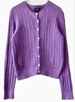 POLO RALPH LAURENケーブルニット綿カーディガン定価19,800円