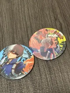 轟焦凍 缶バッジ 2個セット
