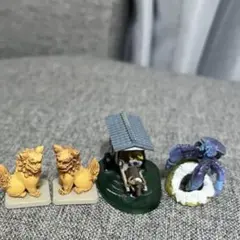 沖縄フィギュアみやげ　ガチャ　3体のサムネイル