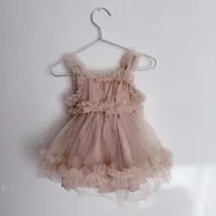 チュールベビードレス