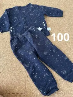 パジャマ　100 ユニクロ　キルティング