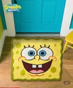 スポンジボブ　ラグ カーペット マット公式コラボ