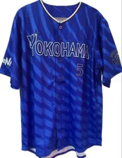 美品、横浜DeNAベイスターズ　松尾ユニフォームL